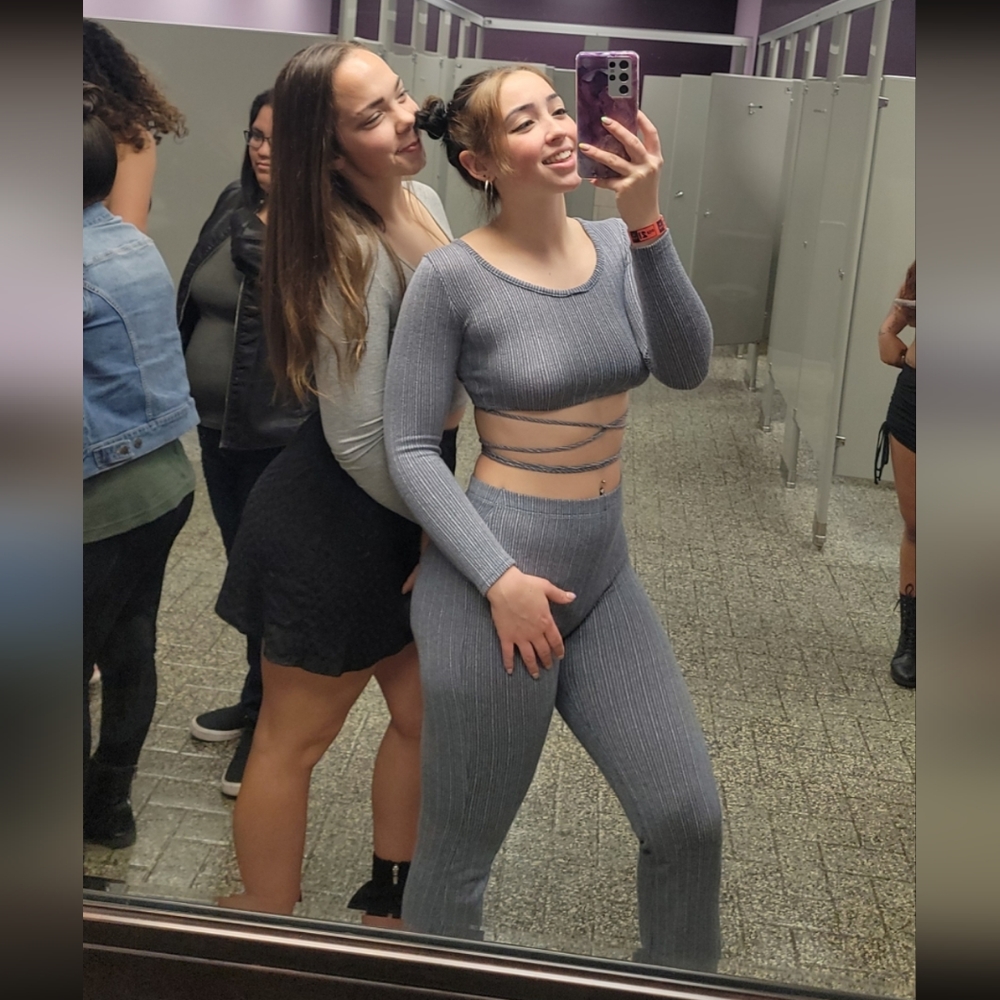 FashionNova flare pant set